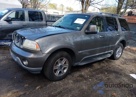 2004 Lincoln Aviator из США, поврежденный, VIN 5LMEU68H44ZJ34155